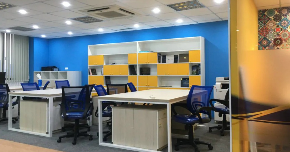 Mẫu thiết kế văn phòng công ty diện tích 30m²