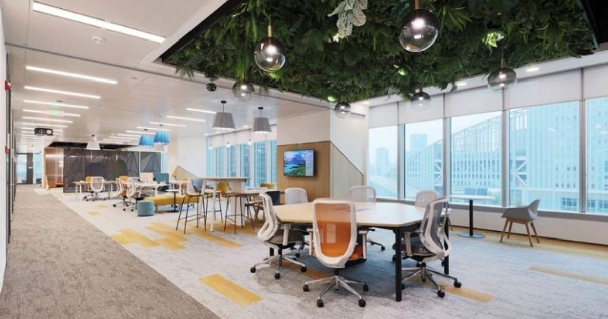 Mẫu thiết kế văn phòng công ty với nội thất thông minh