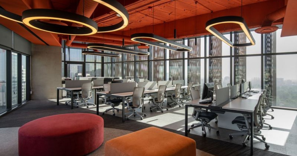 Mẫu thiết kế văn phòng công ty phong cách Art Deco