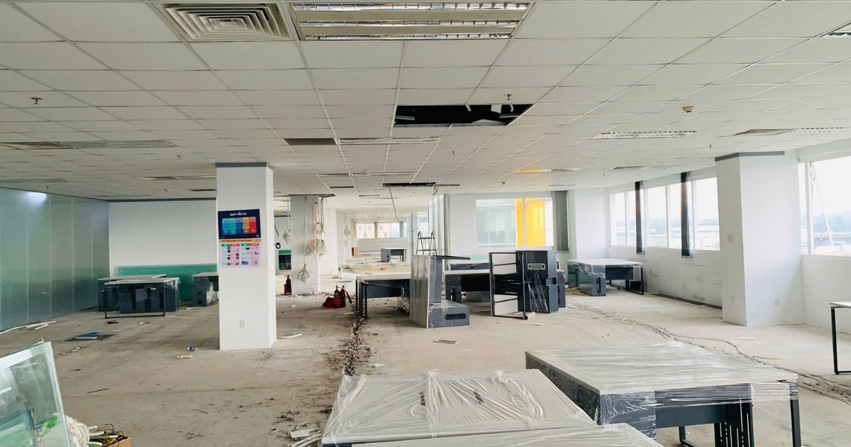 Các hạng mục công việc tháo dỡ văn phòng