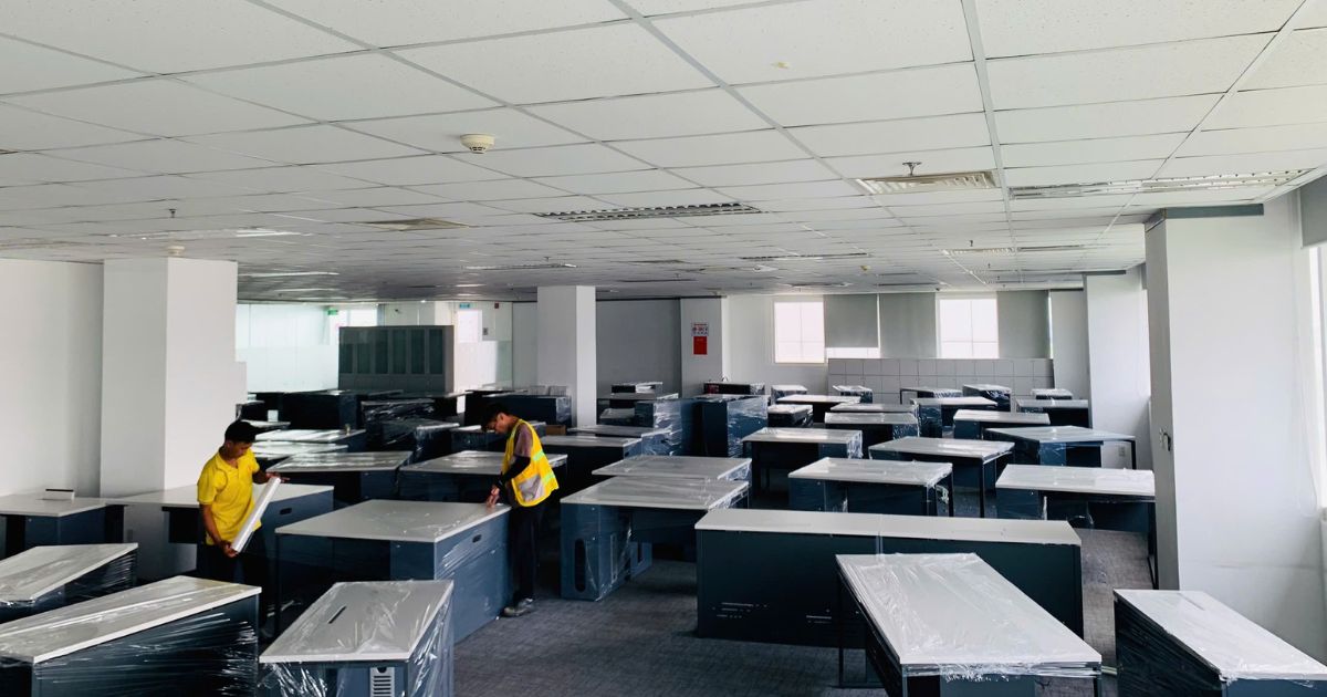 Quy trình thực hiện dịch vụ tháo dỡ văn phòng