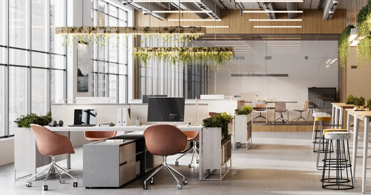 Mẫu thiết kế thi công nội thất văn phòng phổ biến hiện nay