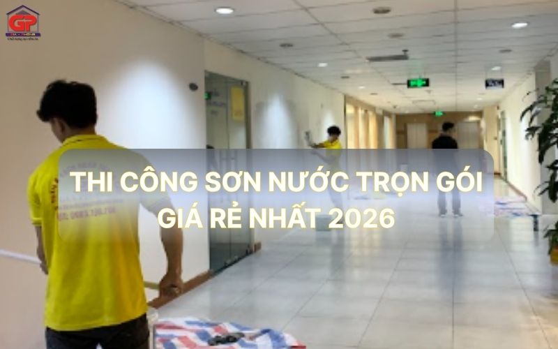 Dịch vụ thi công sơn nước trọn gói chuyên nghiệp tại TPHCM