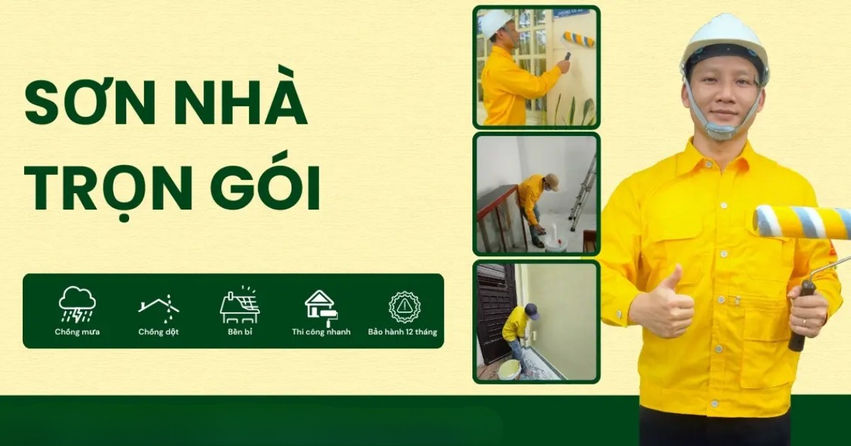Giới thiệu về dịch vụ thi công sơn nước tại Gia Phong