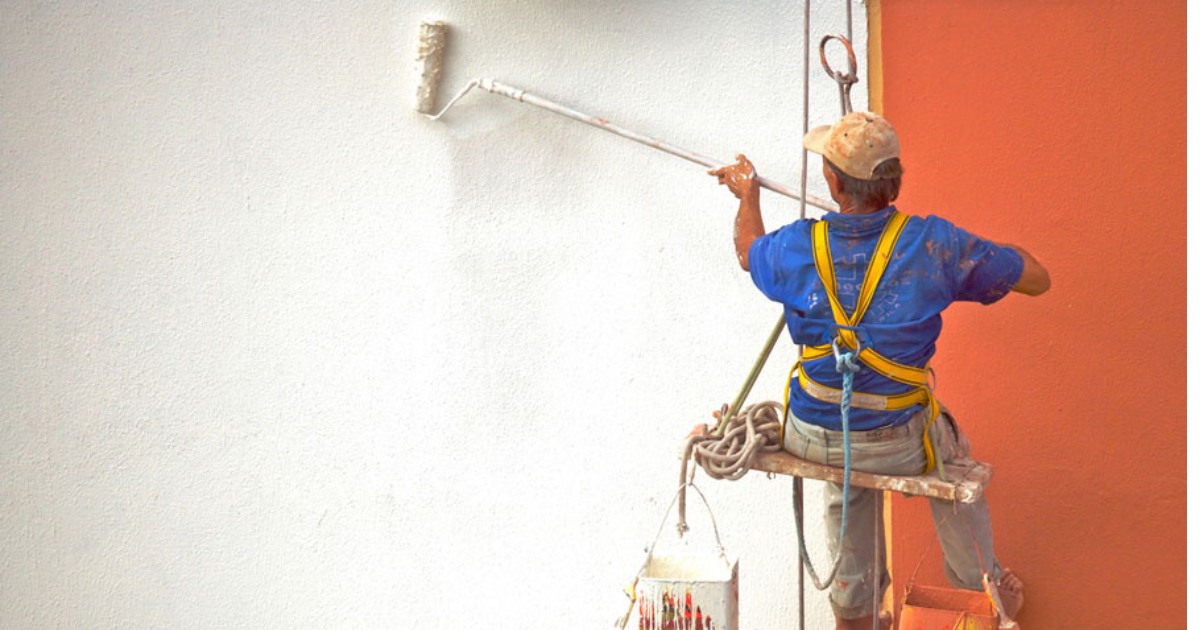 Một số hình ảnh thi công sơn nước tại Gia Phong