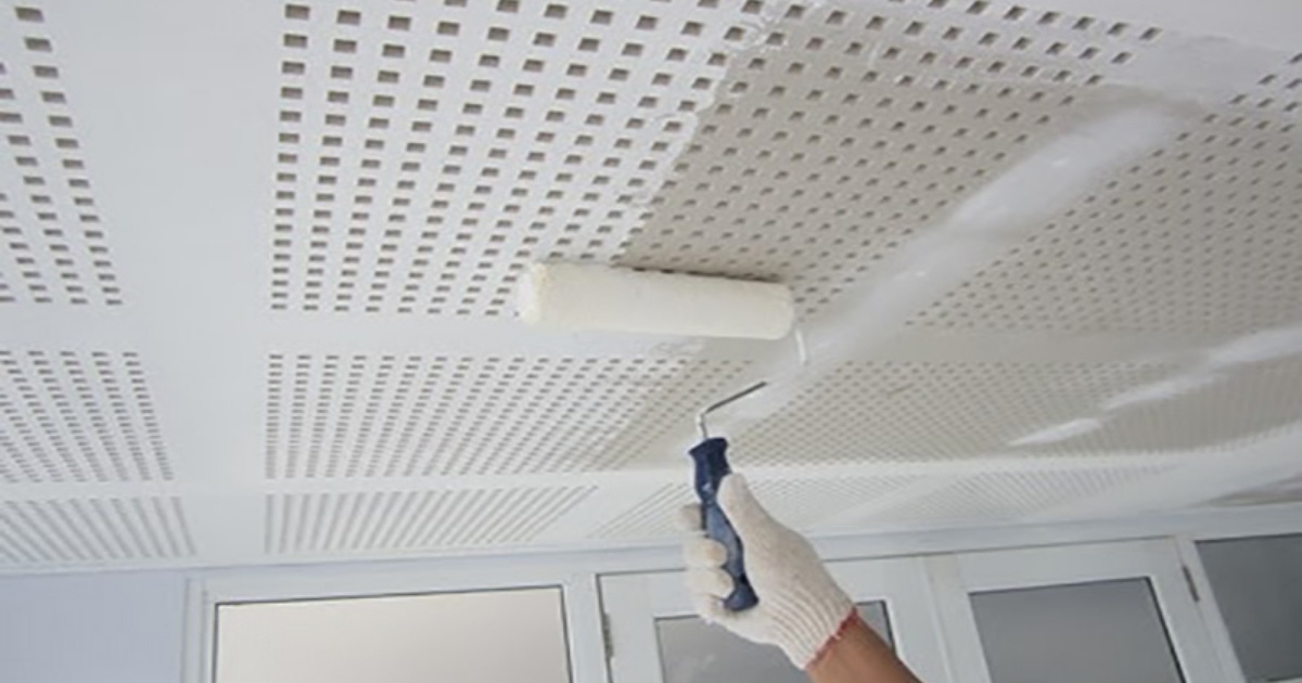 Cách thi công trần thạch cao tiêu âm