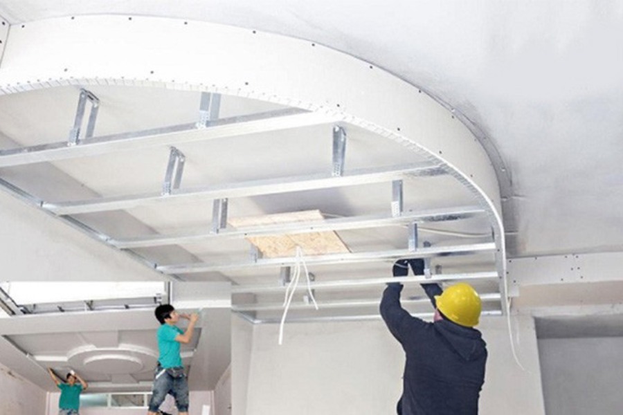 Dịch vụ thi công trần thạch cao