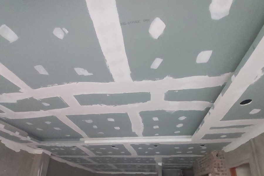 Lưu ý khi thi công trần thạch cao