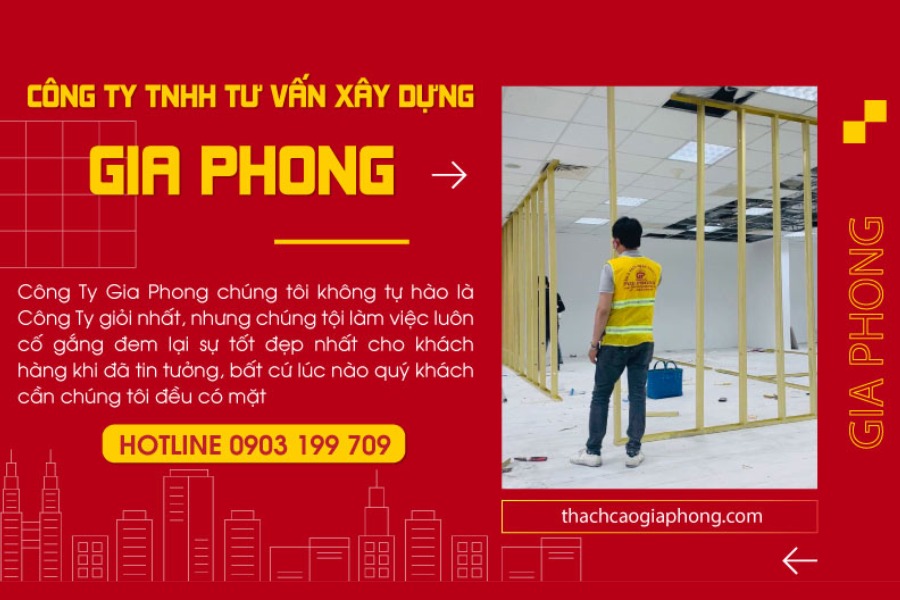 Lợi ích khi chọn đơn vị thi công thạch cao Gia Phong