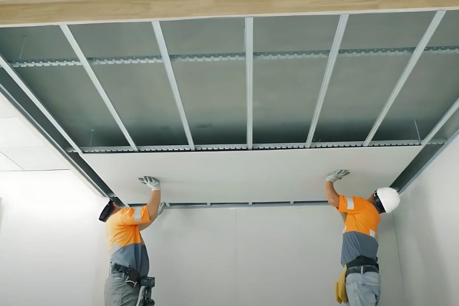 Dịch vụ thi công trần thạch cao