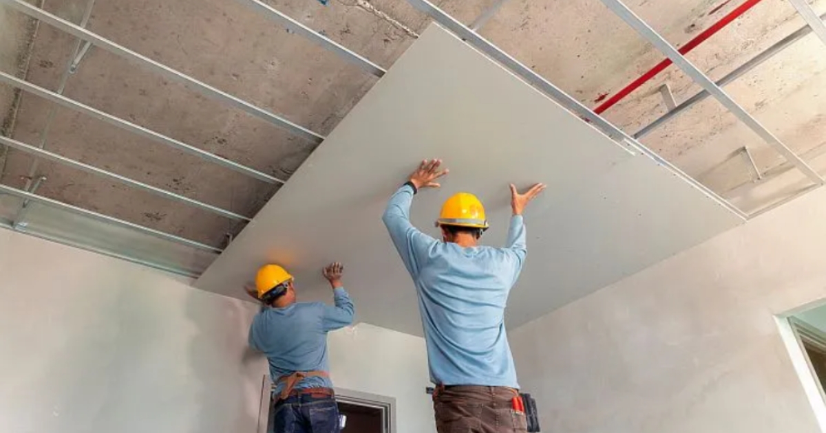 Dịch vụ thi công trần thạch cao