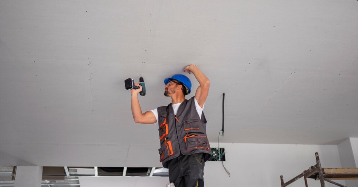 Lưu ý khi thi công trần thạch cao