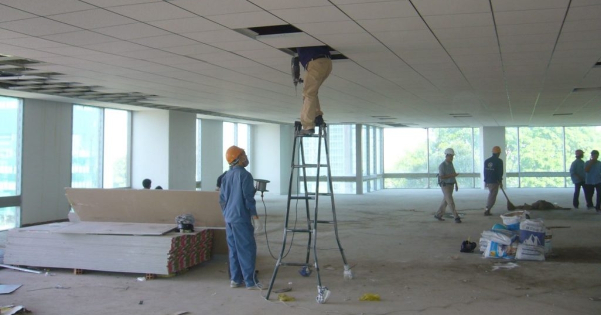 Quy trình thi công trần thạch cao chuyên nghiệp