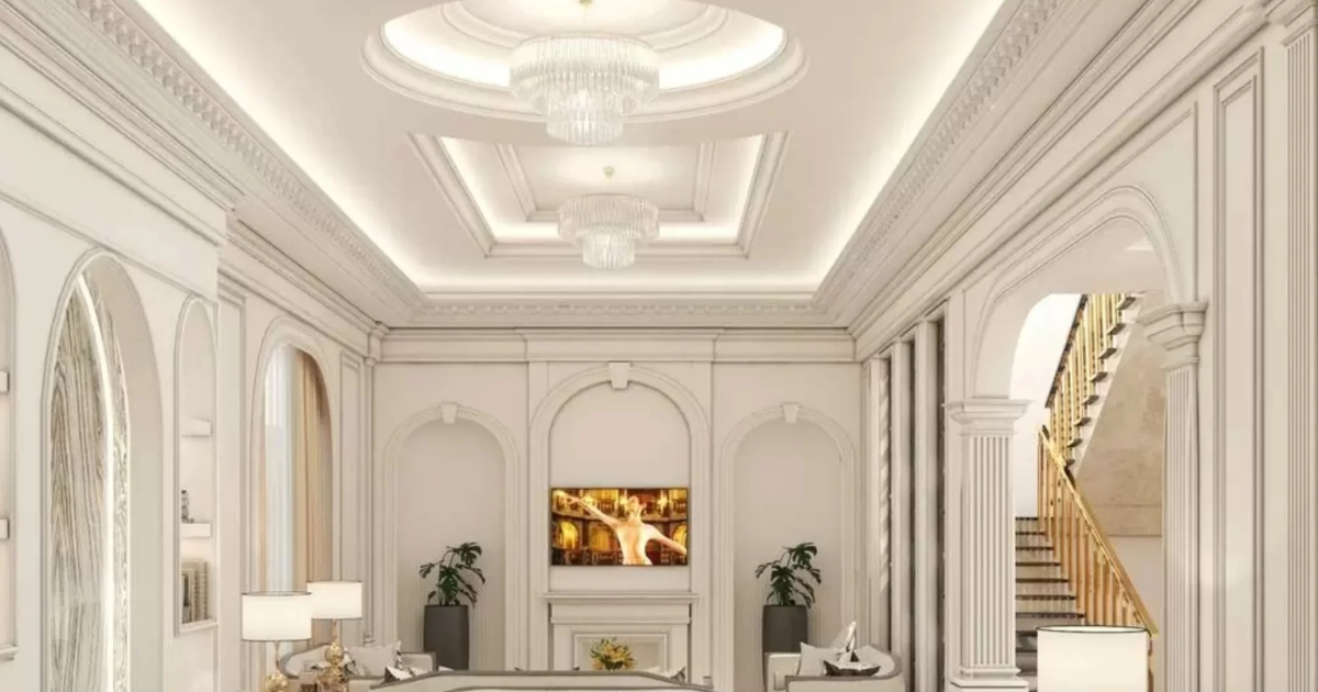 Ứng dụng thạch cao trong nội thất