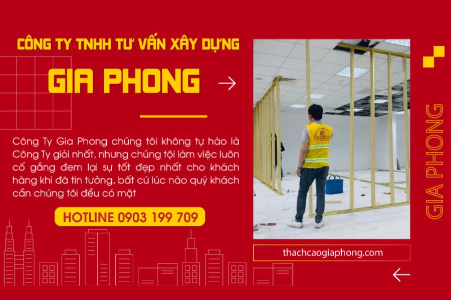 Lý do nên chọn dịch vụ thi công văn phòng tại Gia Phong