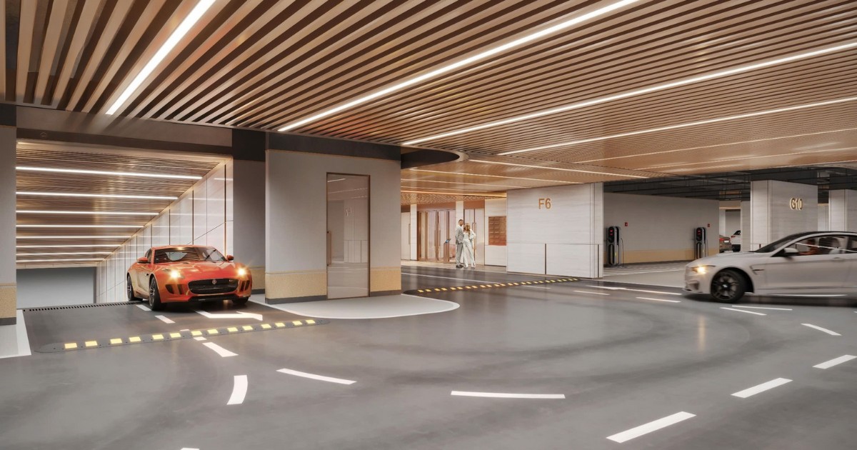 Tầng hầm thông minh đỗ xe tự động