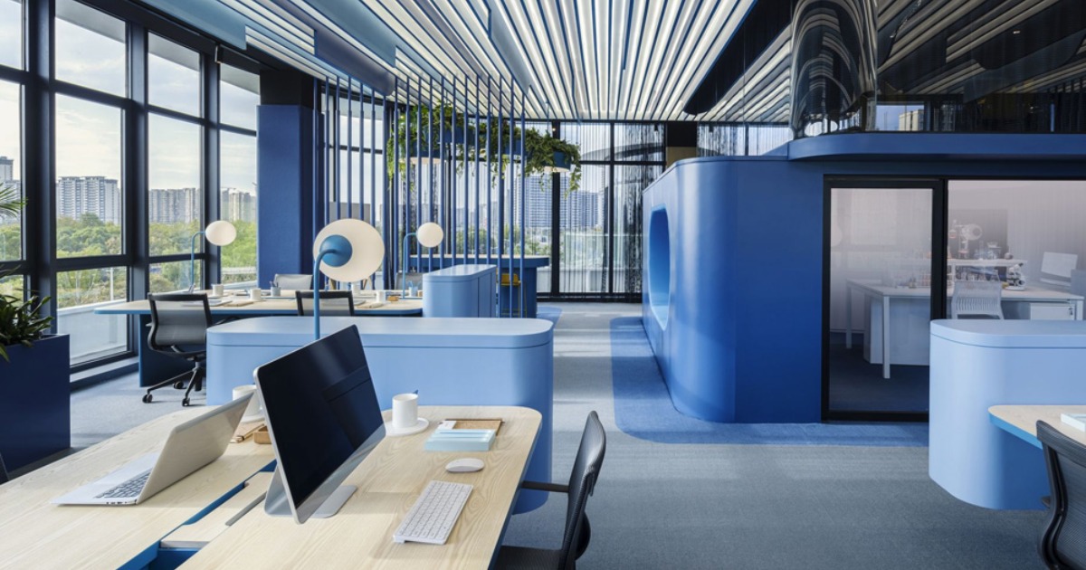 Văn phòng sáng tạo neon art 