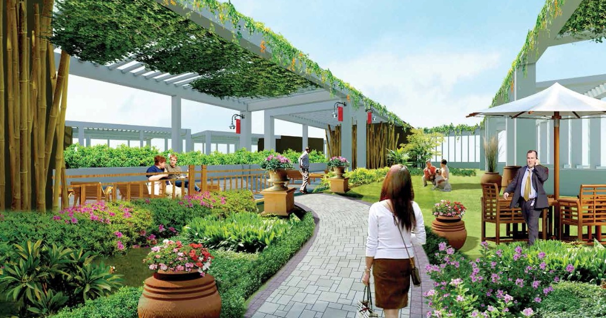 Startup có rooftop garden