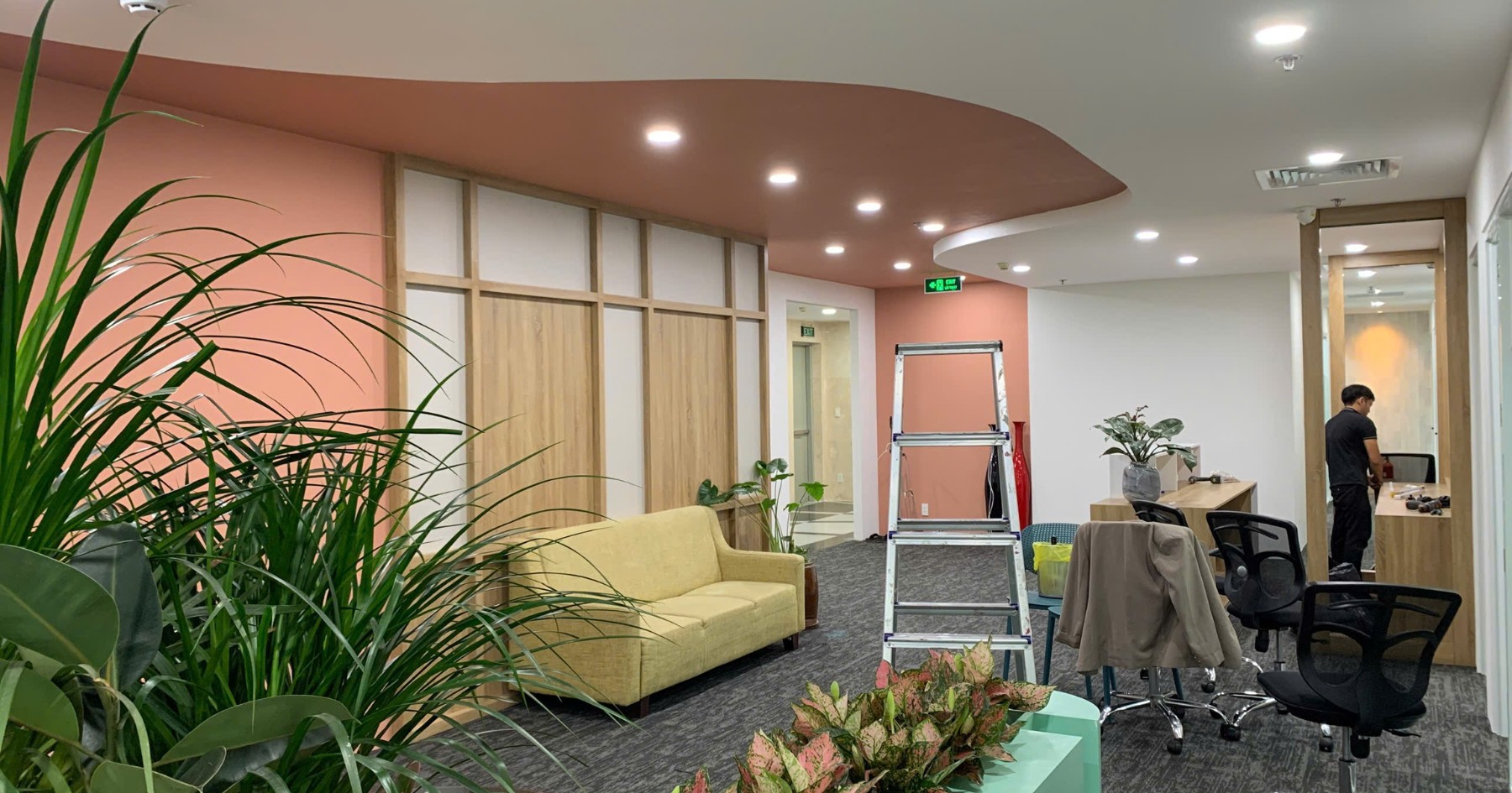 Mẫu thiết kế thi công văn phòng tại Thạch Cao Gia Phong