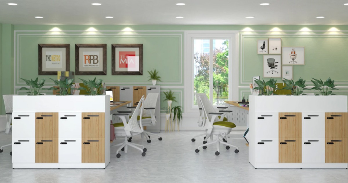 Ý tưởng trang trí nội thất văn phòng 13