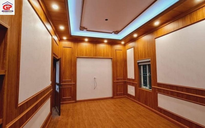 Vách ngăn nhựa Nano hiện đại với bề mặt trang trí
