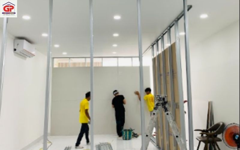 Báo giá thi công vách ngăn thạch cao theo từng hạng mục công trình