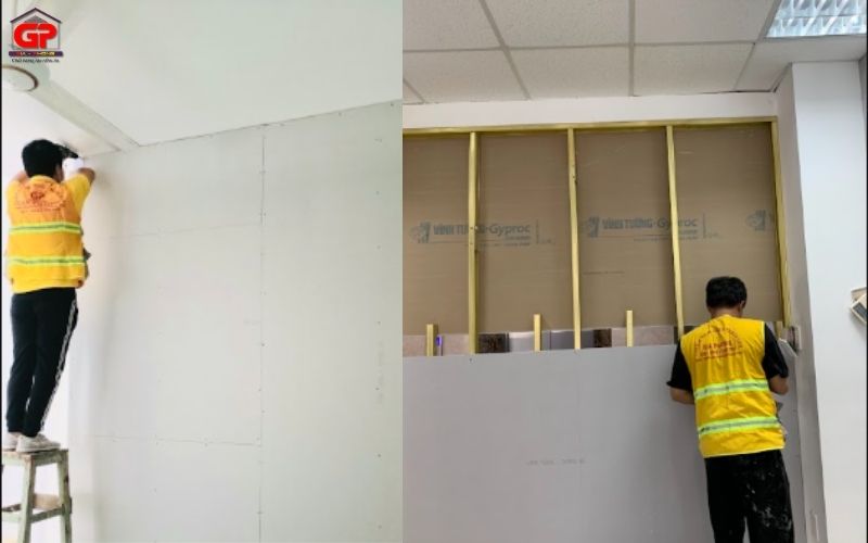 Ưu điểm nổi bật của vách ngăn thạch cao trong thiết kế nội thất