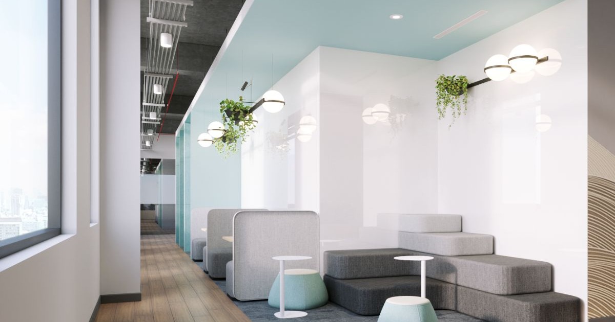 Ý tưởng 13: Hybrid văn phòng + showroom check-in cao cấp