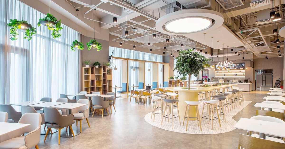 Ý tưởng 8: Kết hợp cafe nội bộ tại sảnh chờ