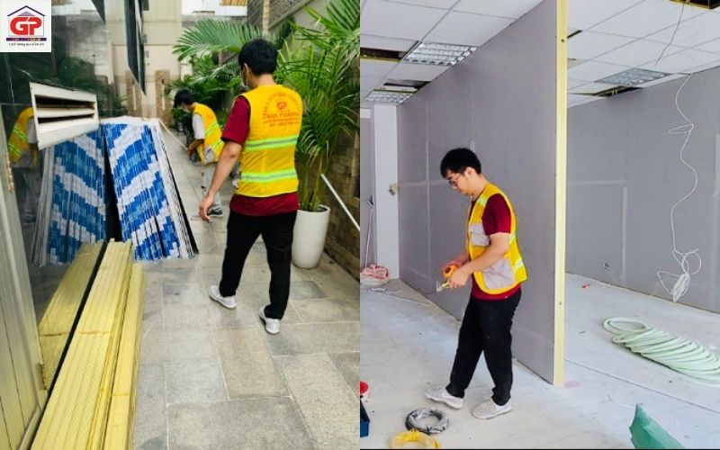 Ứng dụng thực tế của vách ngăn panel trong nhiều công trình