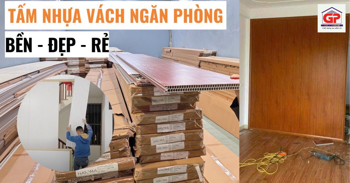 Một số giải pháp ngăn phòng nhựa mang lại