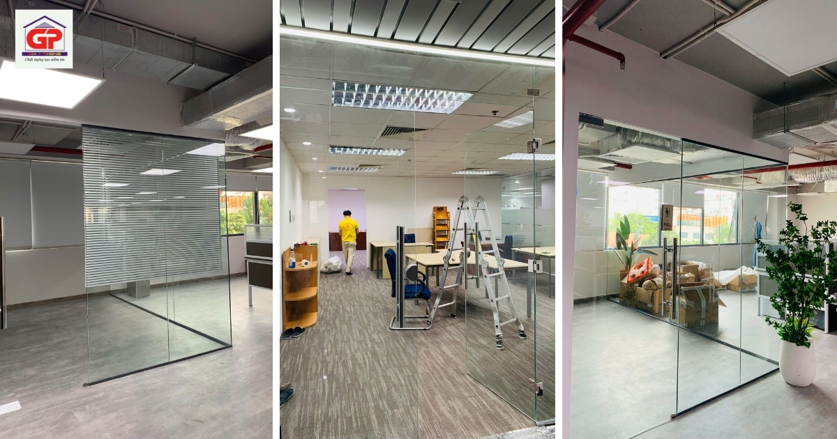 Các hạng mục công việc trong thi công nhôm kính văn phòng