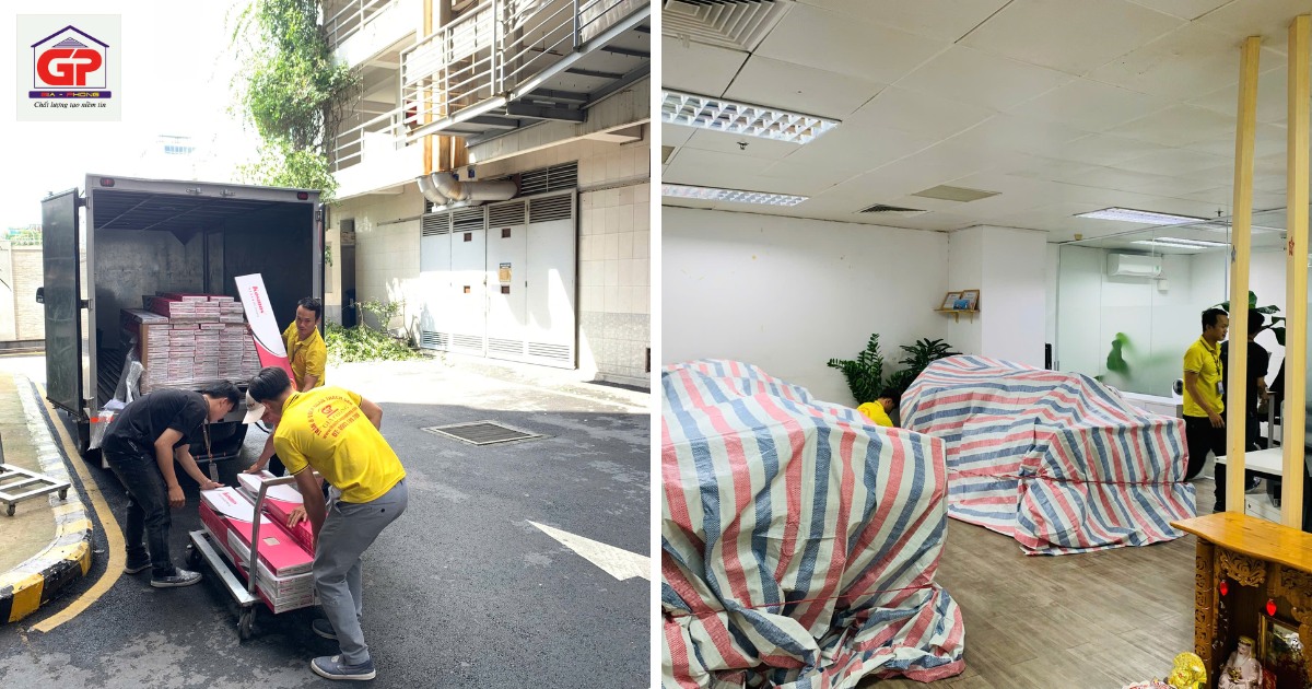 Các hạng mục công việc trong cải tạo văn phòng