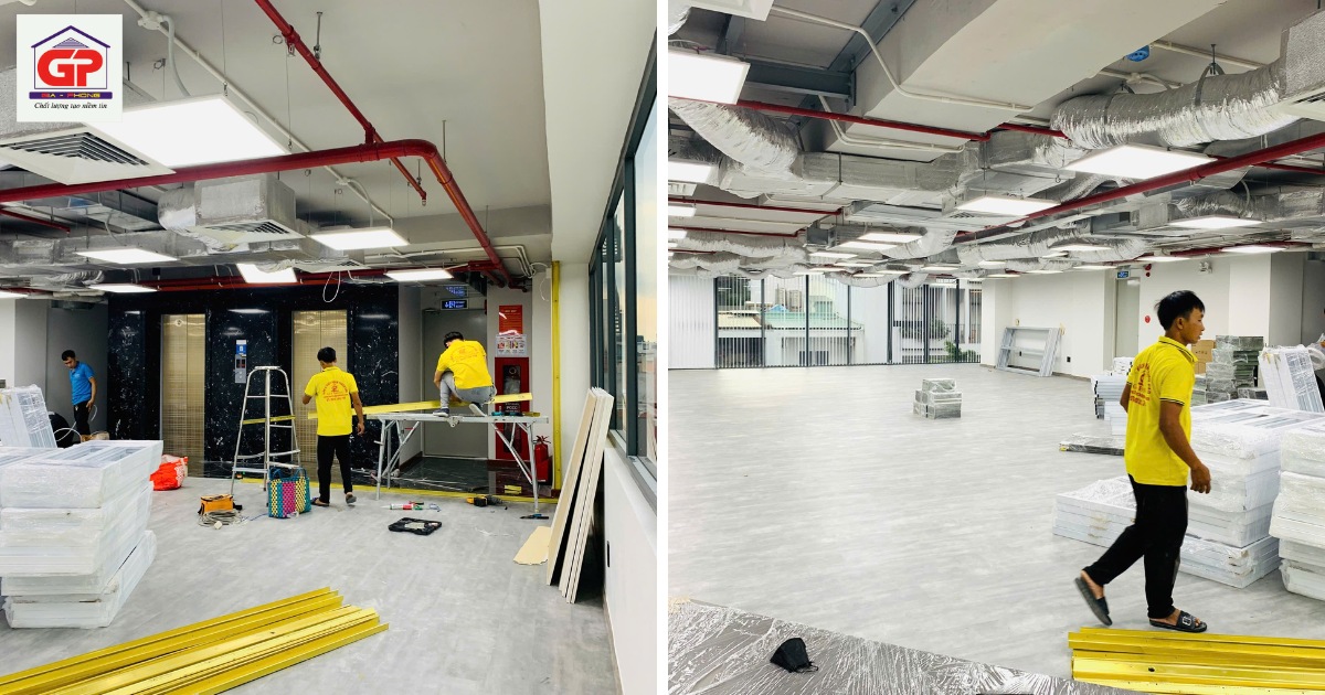 Quy trình thiết kế thi công văn phòng Gia Phong