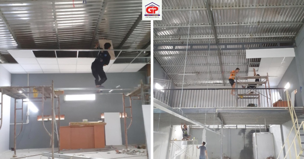 Cách thi công trần thạch cao tiêu âm