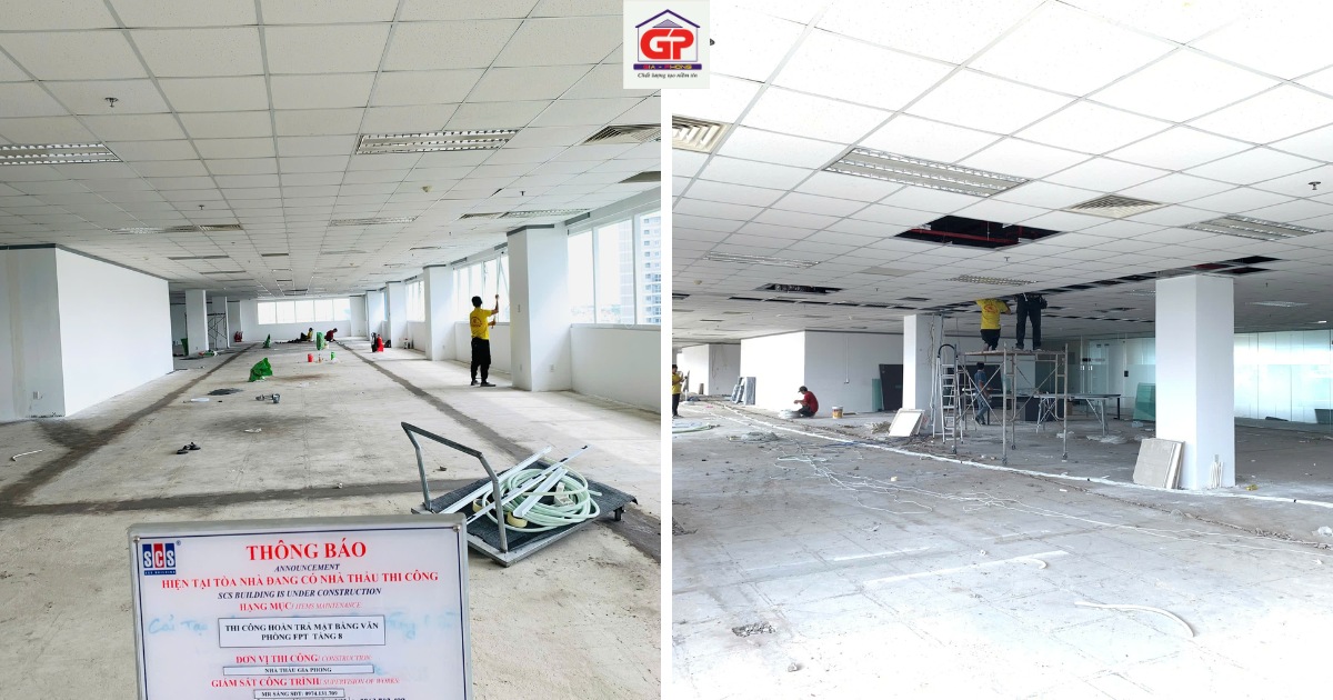 Thi công trần thạch cao tại Tiền Giang