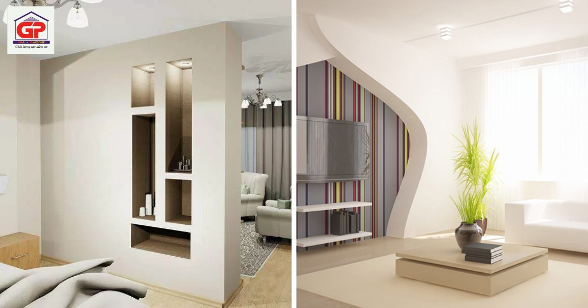 Ưu điểm khi thi công vách thạch cao 2 mặt