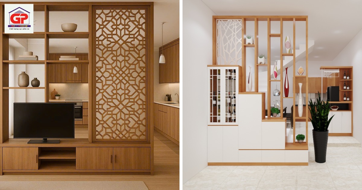 Vách ngăn trang trí là giải pháp phân chia không gian nội thất