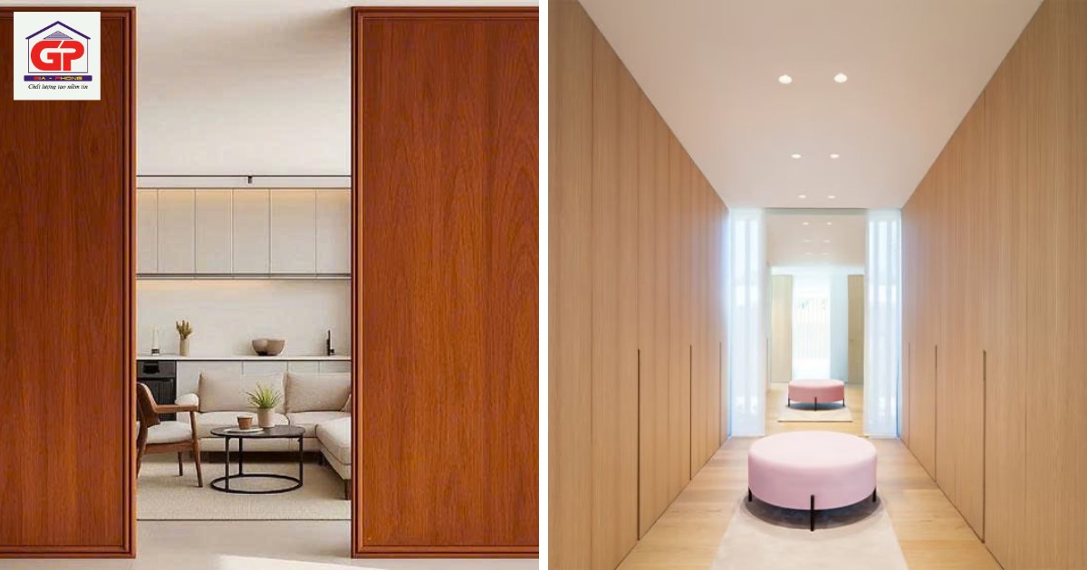 Các ứng dụng của vách nhựa giả gỗ