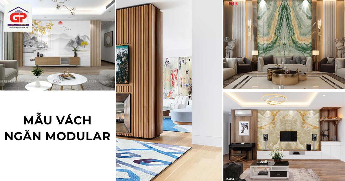 Các ý tưởng vách ngăn modular