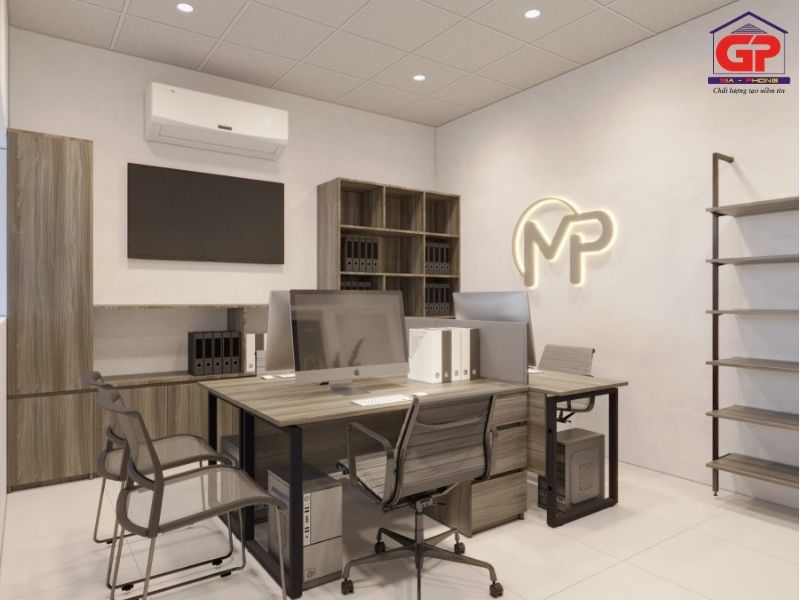 Thiết kế văn phòng công ty nhỏ đẹp là quá trình kết hợp thẩm mỹ, công năng và tối ưu diện tích một cách khoa học