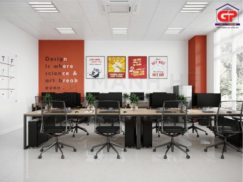 Thiết kế văn phòng công ty nhỏ đẹp - chuyên nghiệp - hiện đại