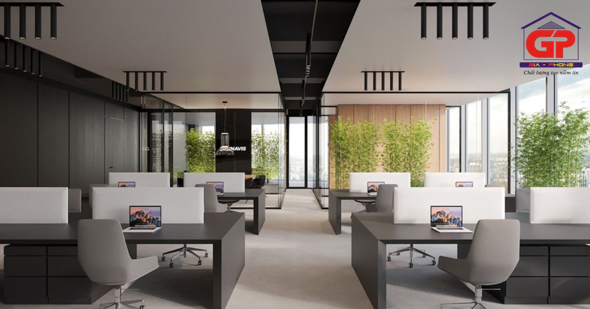 Bố trí văn phòng bằng cách xác định phong cách thiết kế phù hợp với thương hiệu doanh nghiệp