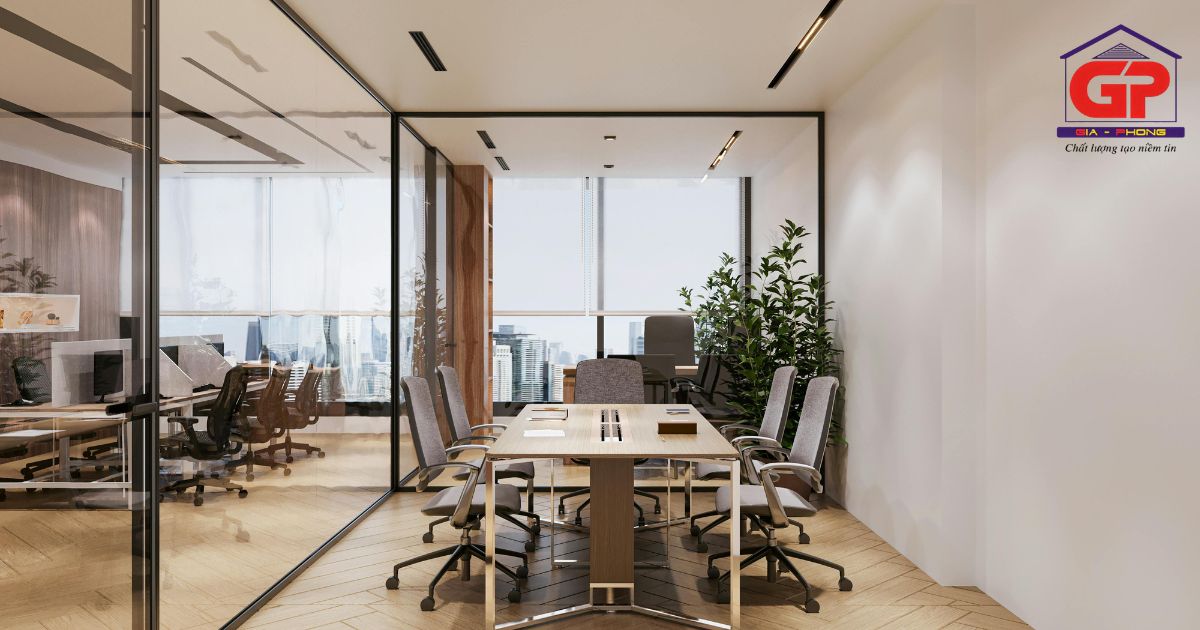 Decor văn phòng gọn gàng, tối giản với phong cách Minimalist