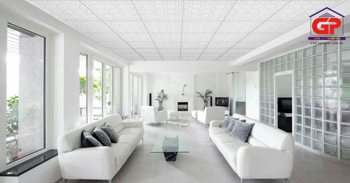 Đơn vị thi công trần thạch cao chống ẩm uy tín