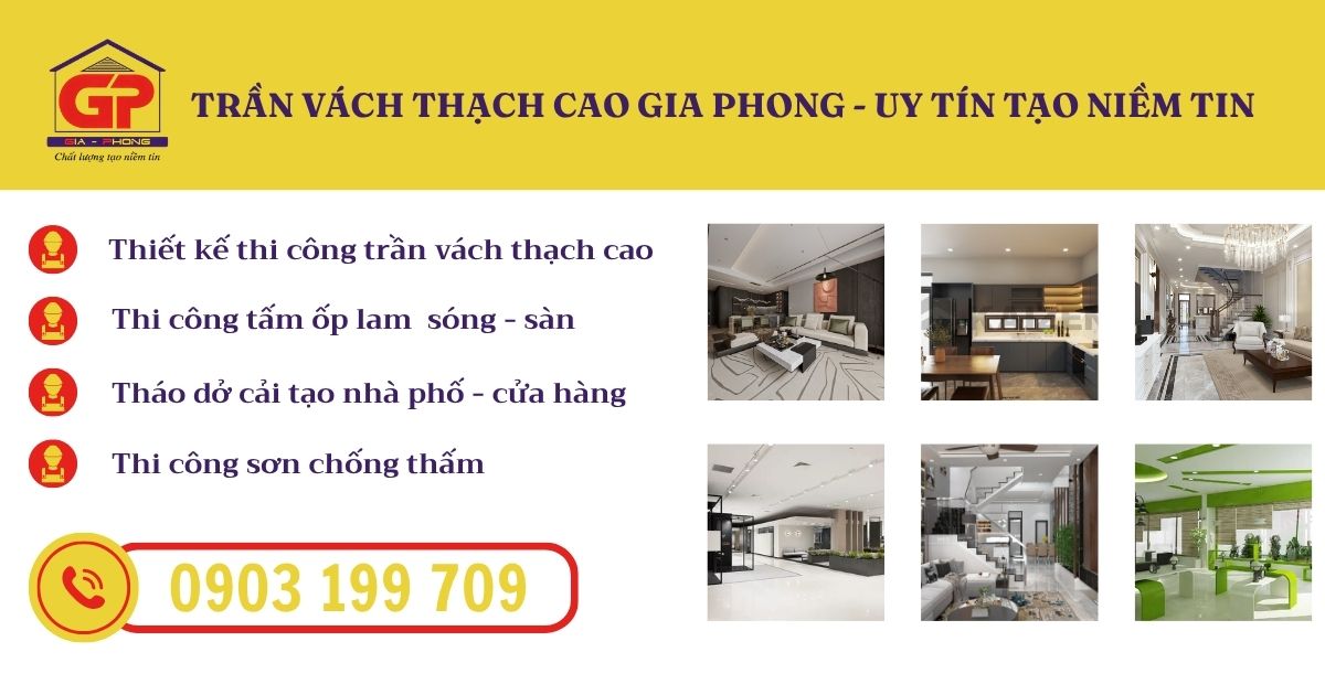 Gia Phong - đơn vị cung cấp giải pháp decor nội thất hiện đại uy tín ở TPHCM