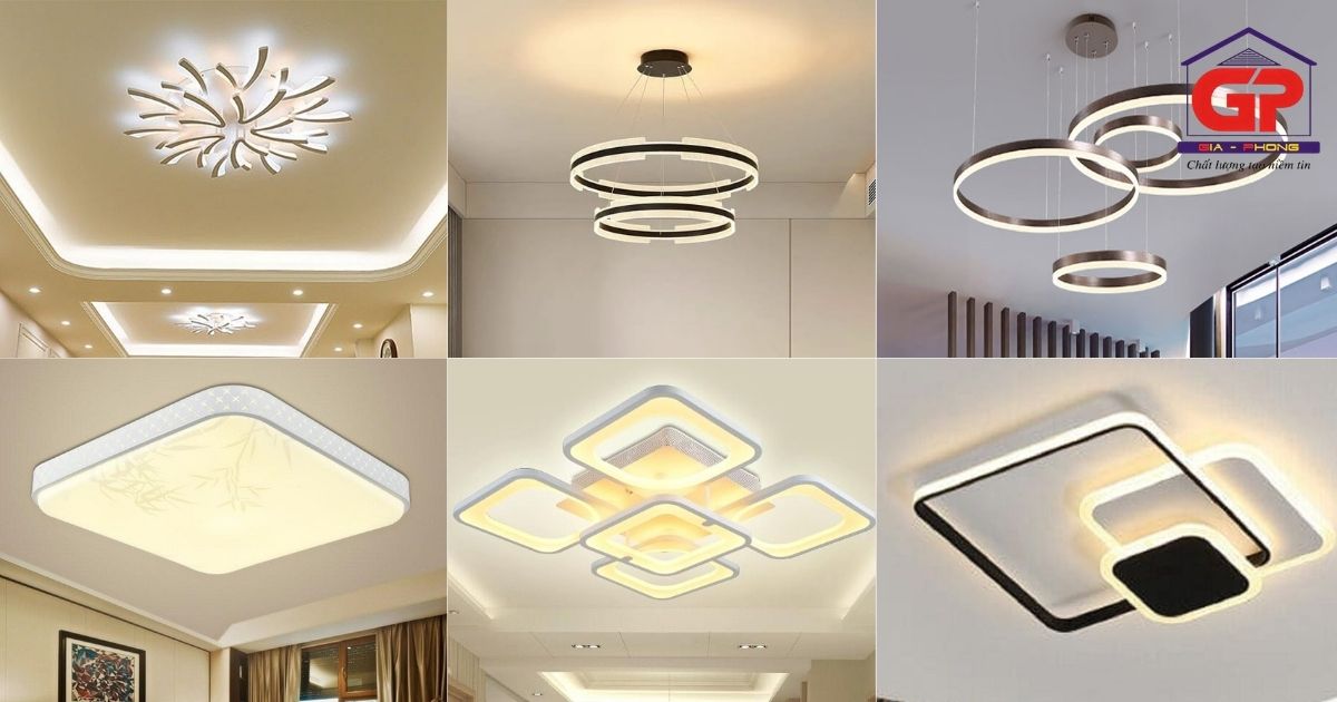 Gợi ý những loại đèn trang trí phù hợp với từng kiểu trần