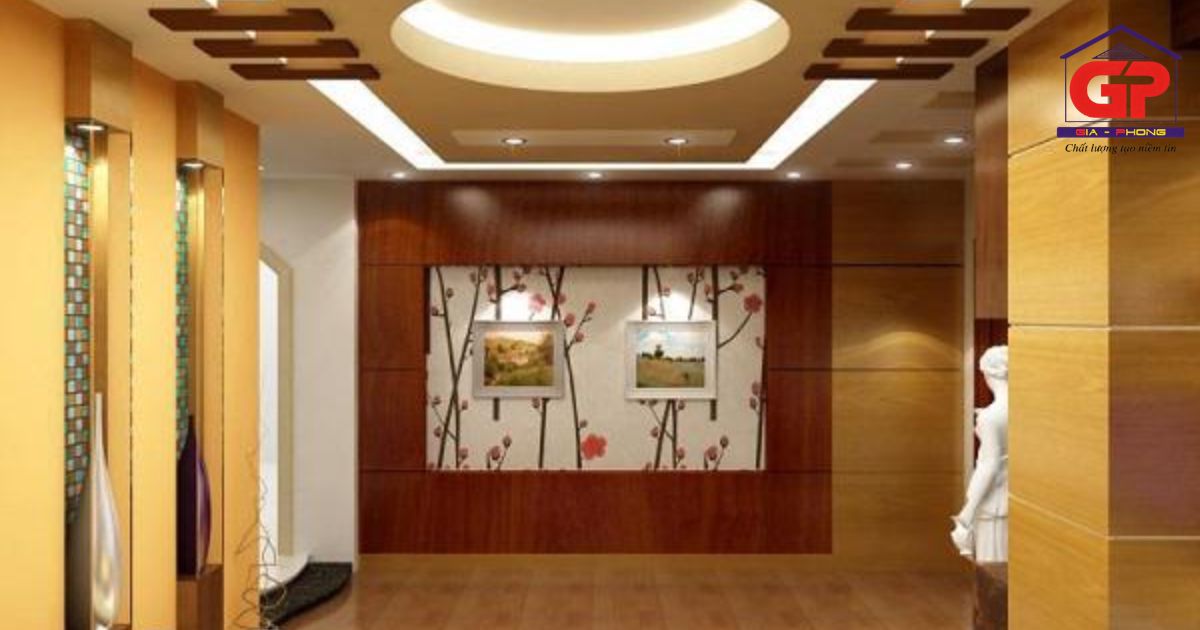 Hướng dẫn phối đèn trang trí với trần thạch cao cho phù hợp từng không gian