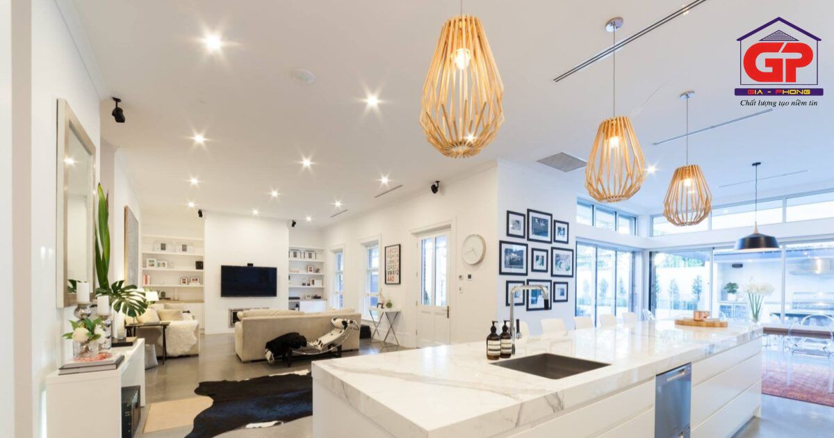 Không gian sống hiện đại hơn nhờ tối ưu hệ thống điện nước âm tường