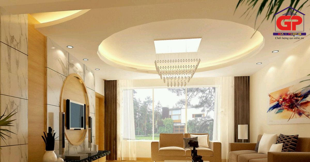 Mẫu trần thạch cao đẹp 2024